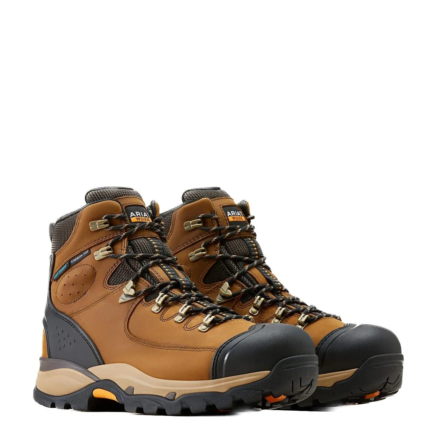 Endeavor 6in Waterproof Carbon Toe Work Boot Dusted Brown