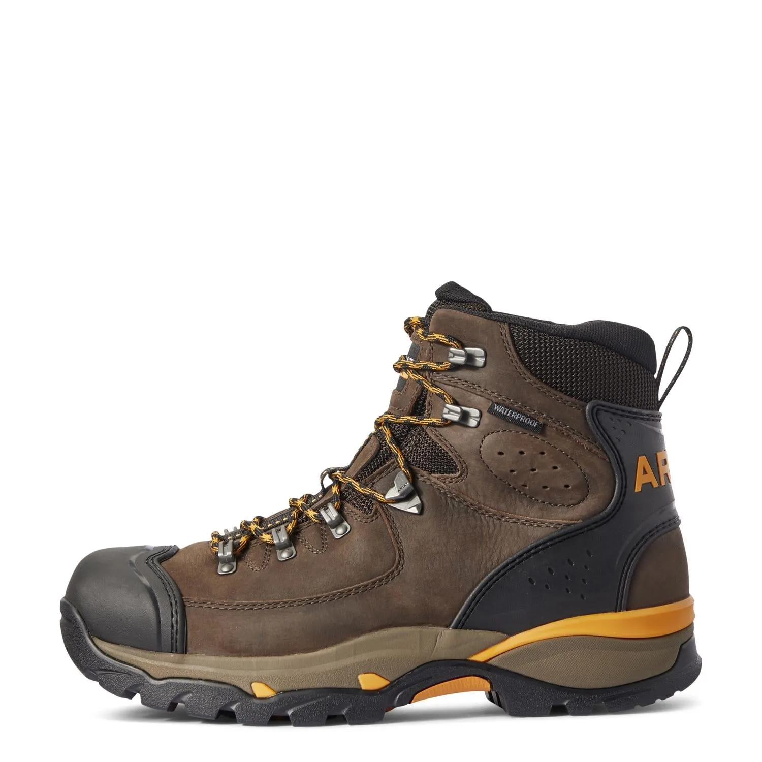 Endeavor 6in Waterproof Work Boot Chocolate Brown