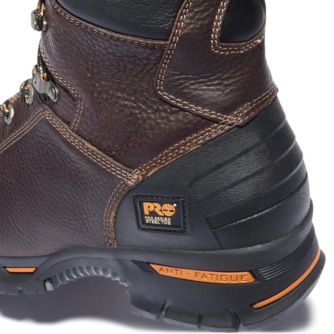 Endurance 8 Inch Steel-Toe Work Boot Brown