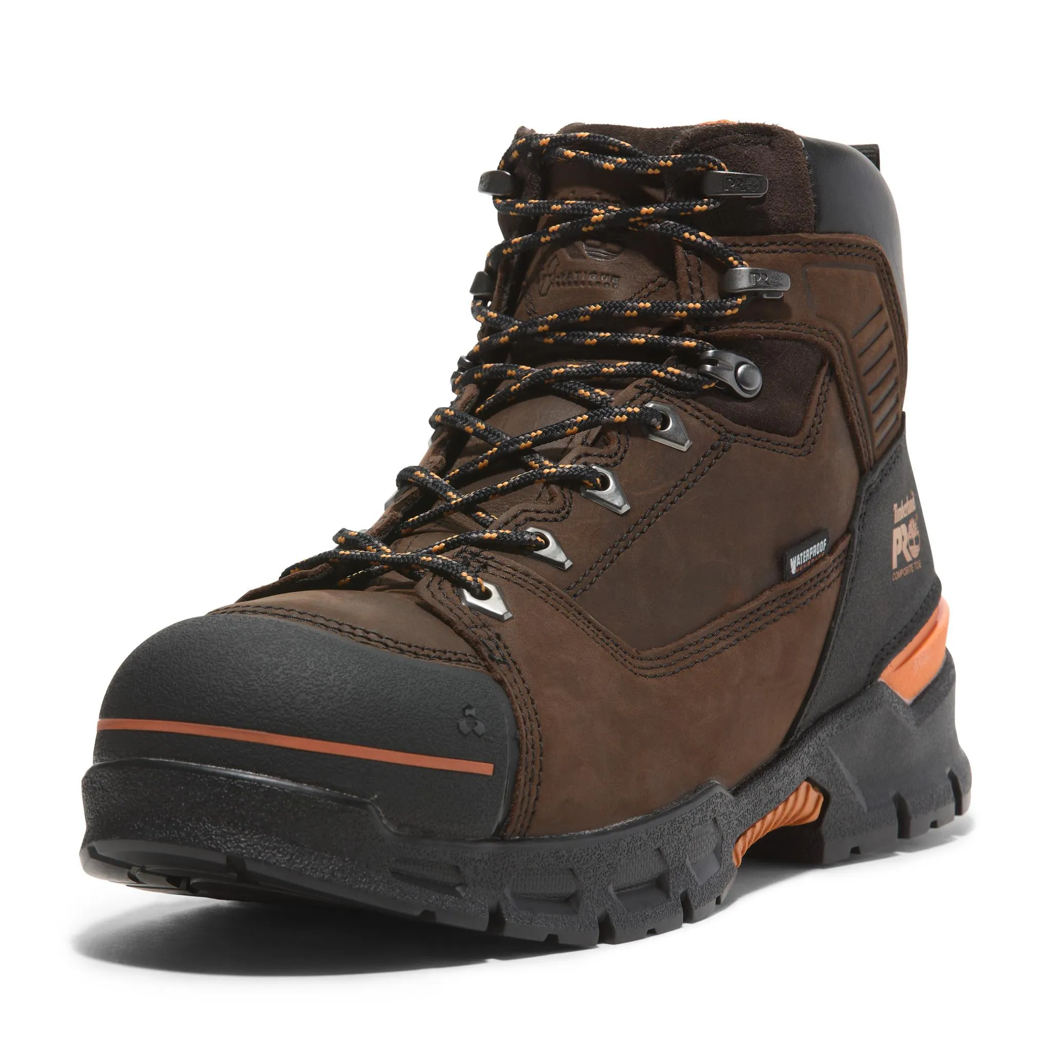 Endurance Ev 6 Inch Composite-Toe Waterproof Work Boot Brown