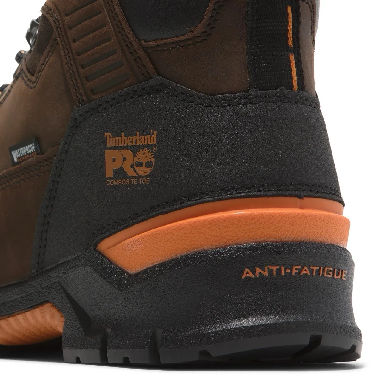 Endurance Ev 6 Inch Composite-Toe Waterproof Work Boot Brown