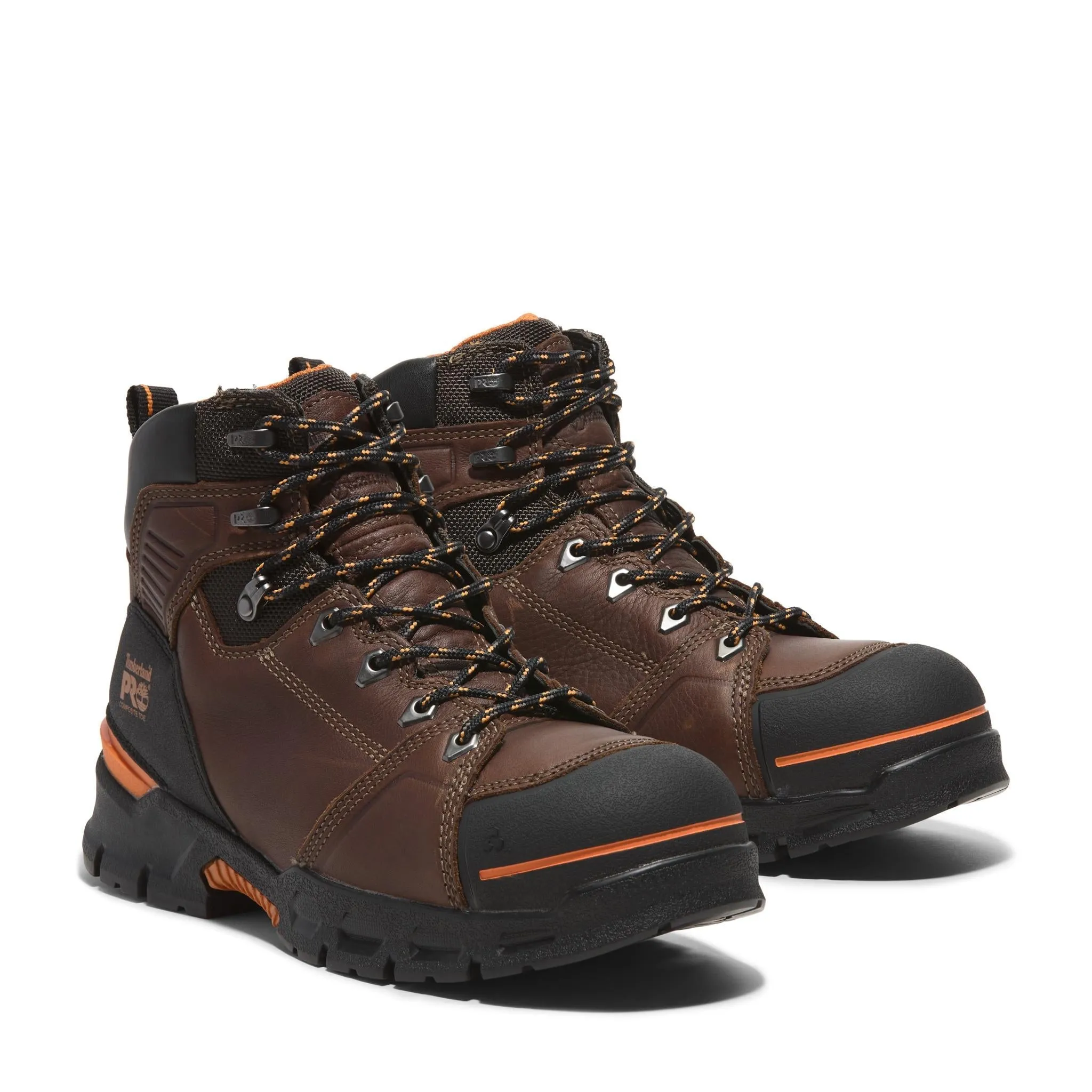 Endurance Ev 6 Inch Composite-Toe Work Boot Brown