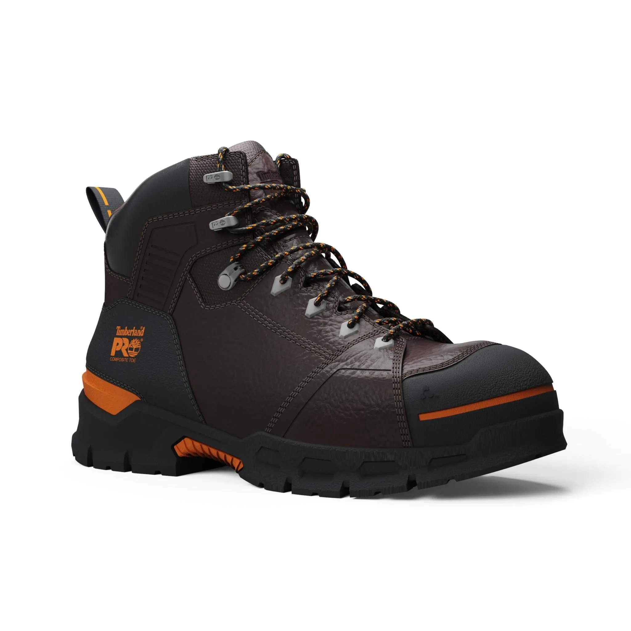 Endurance Ev 6 Inch Composite-Toe Work Boot Brown