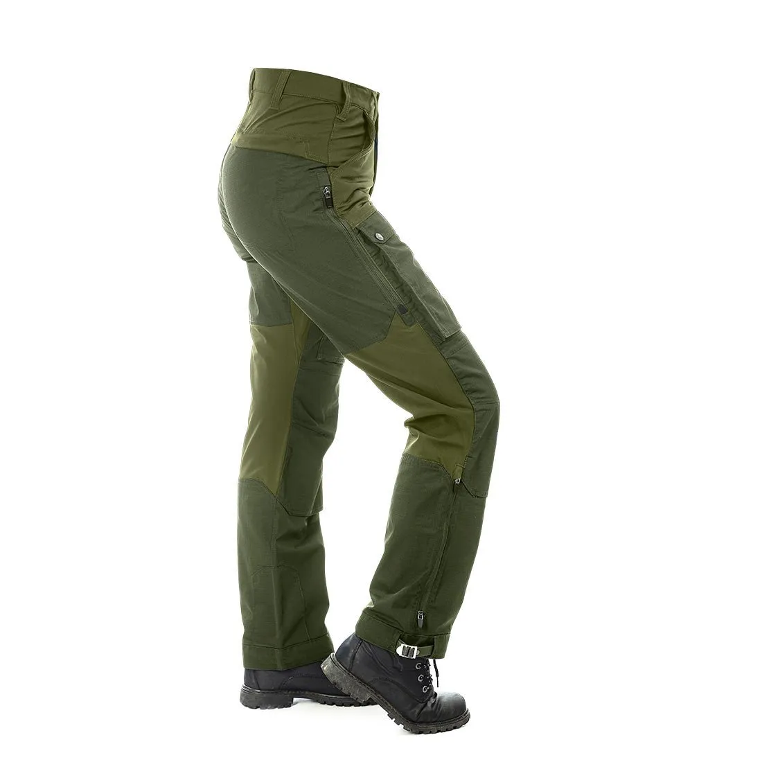 Flexible Zip-off Lady Pant (Green)