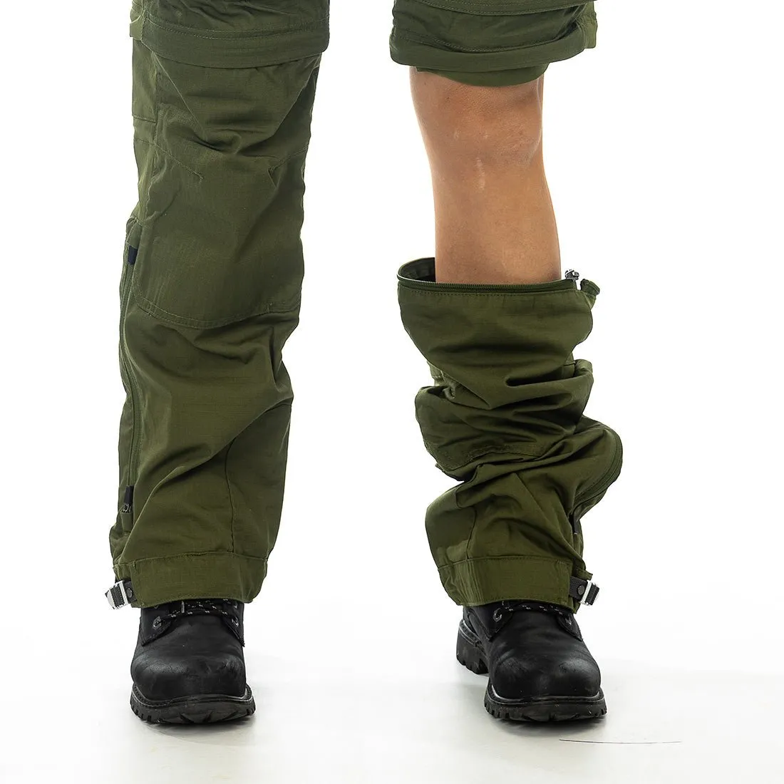 Flexible Zip-off Lady Pant (Green)