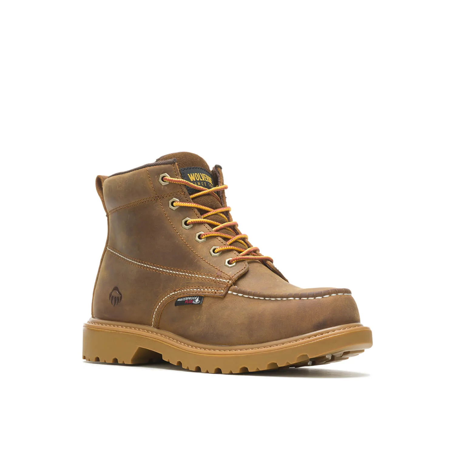 Floorhand Moc Men's Steel-Toe Boot Tan WP