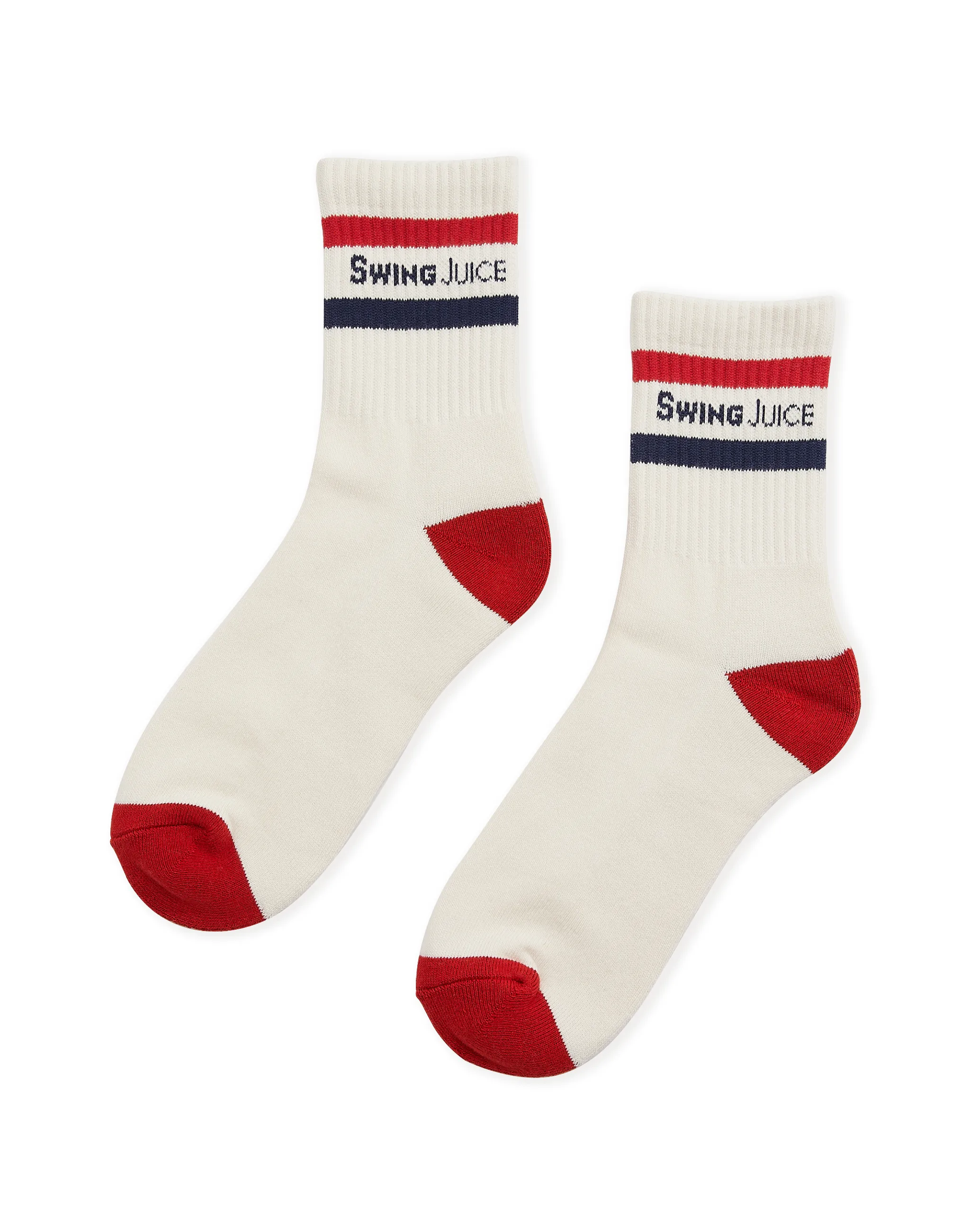 Golf American Classic Stripe Men's Sock Ivory O/S