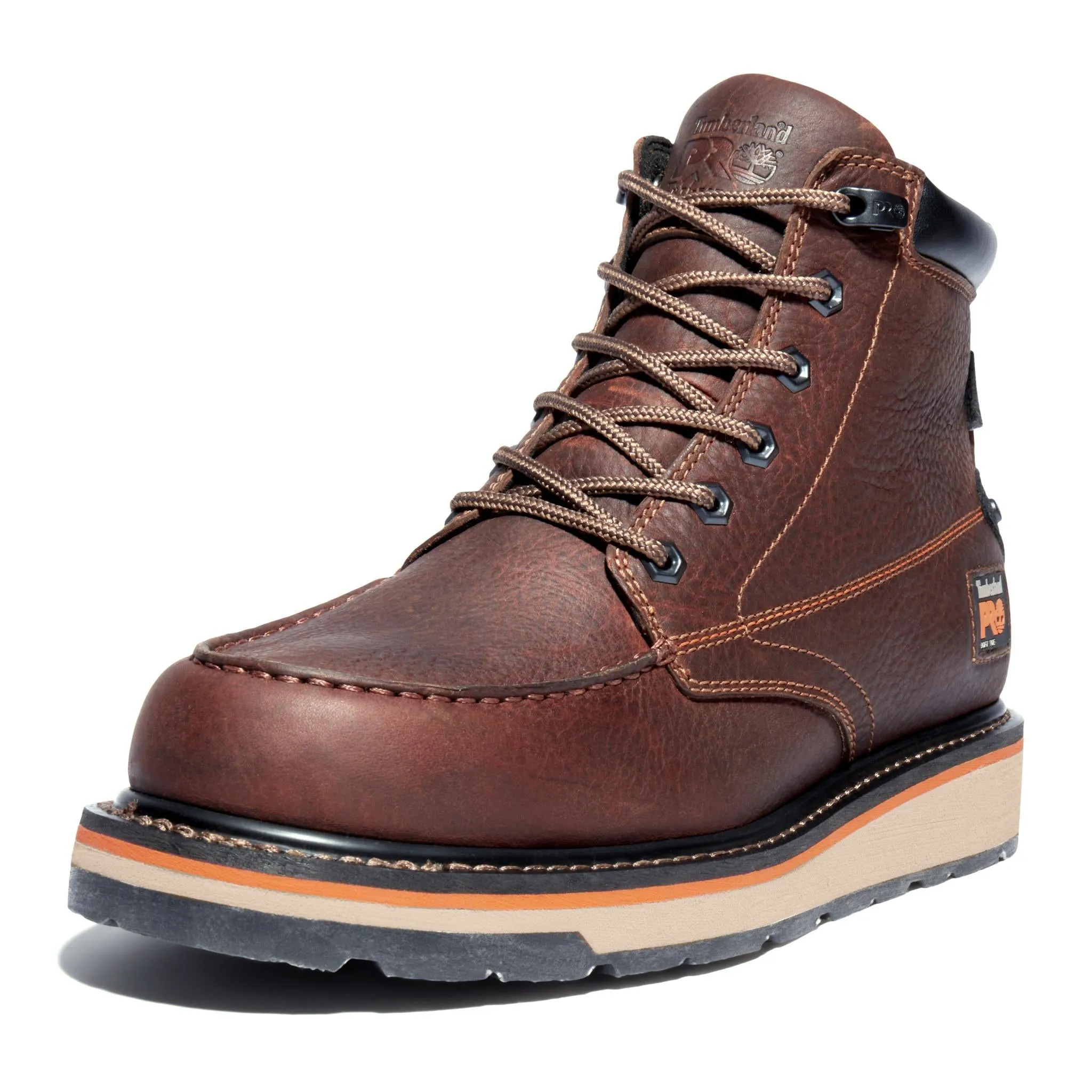 Gridworks 6 Inch Soft-Toe Waterproof Boot Brown