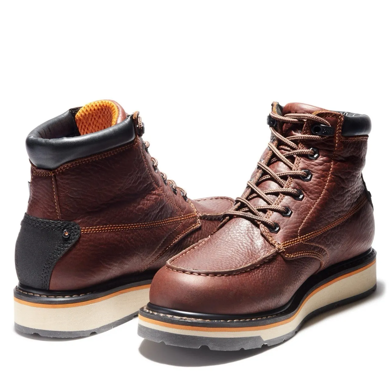 Gridworks 6 Inch Soft-Toe Waterproof Boot Brown