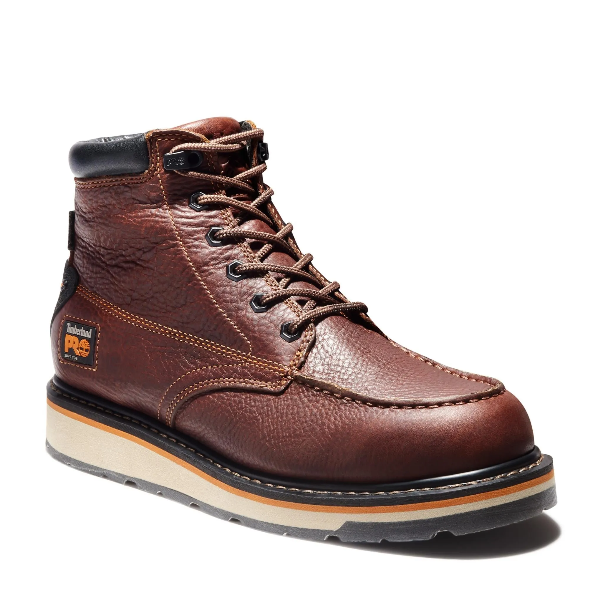 Gridworks 6 Inch Soft-Toe Waterproof Boot Brown