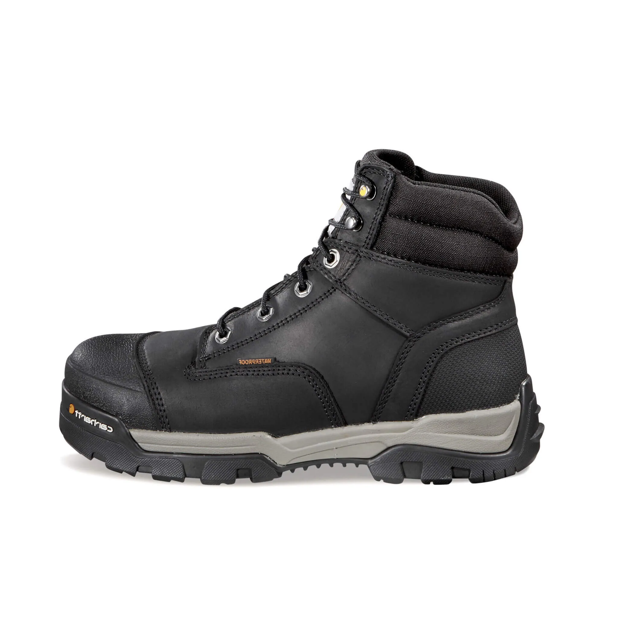 Ground Force Wp 6" Composite Toe Black Work Boot