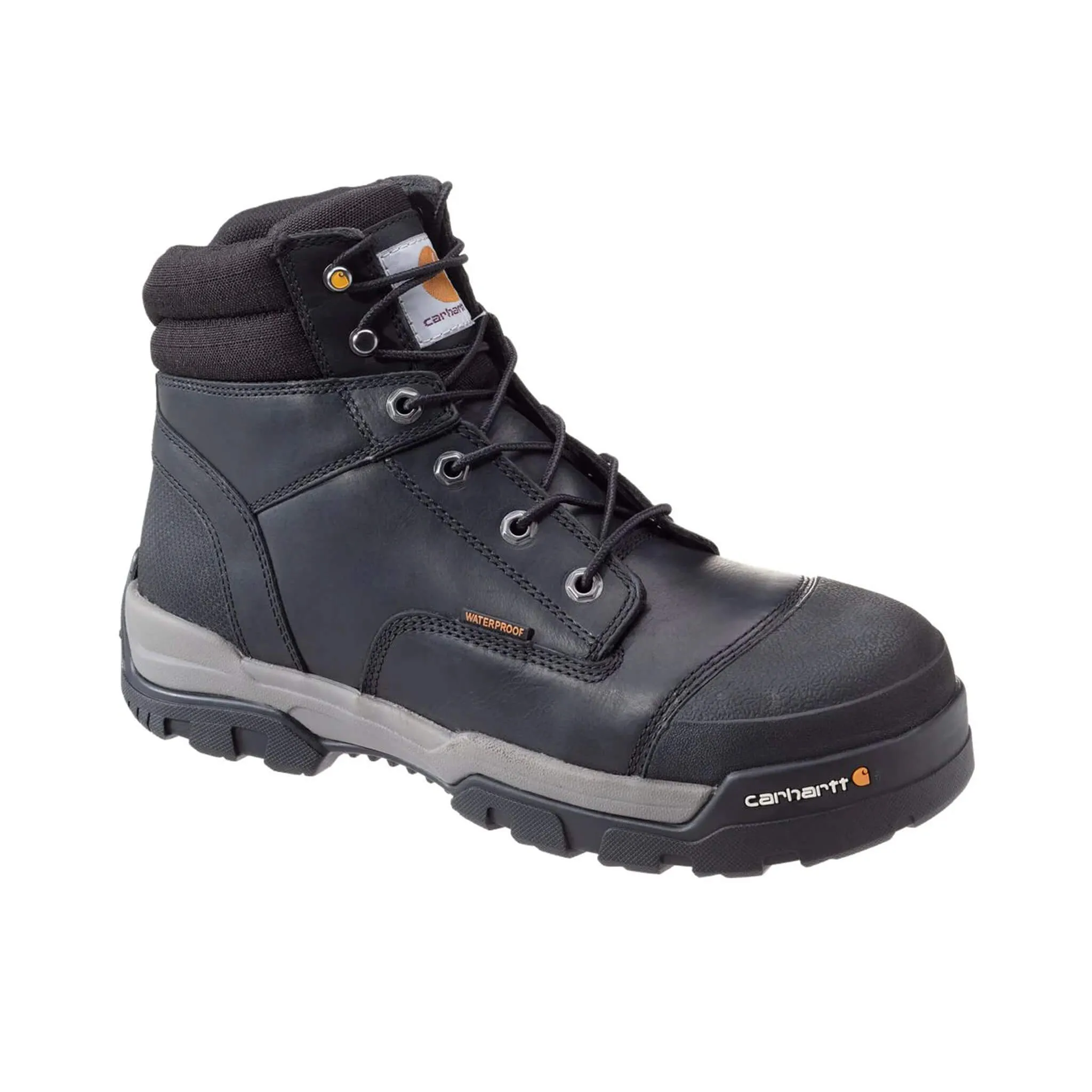 Ground Force Wp 6" Composite Toe Black Work Boot