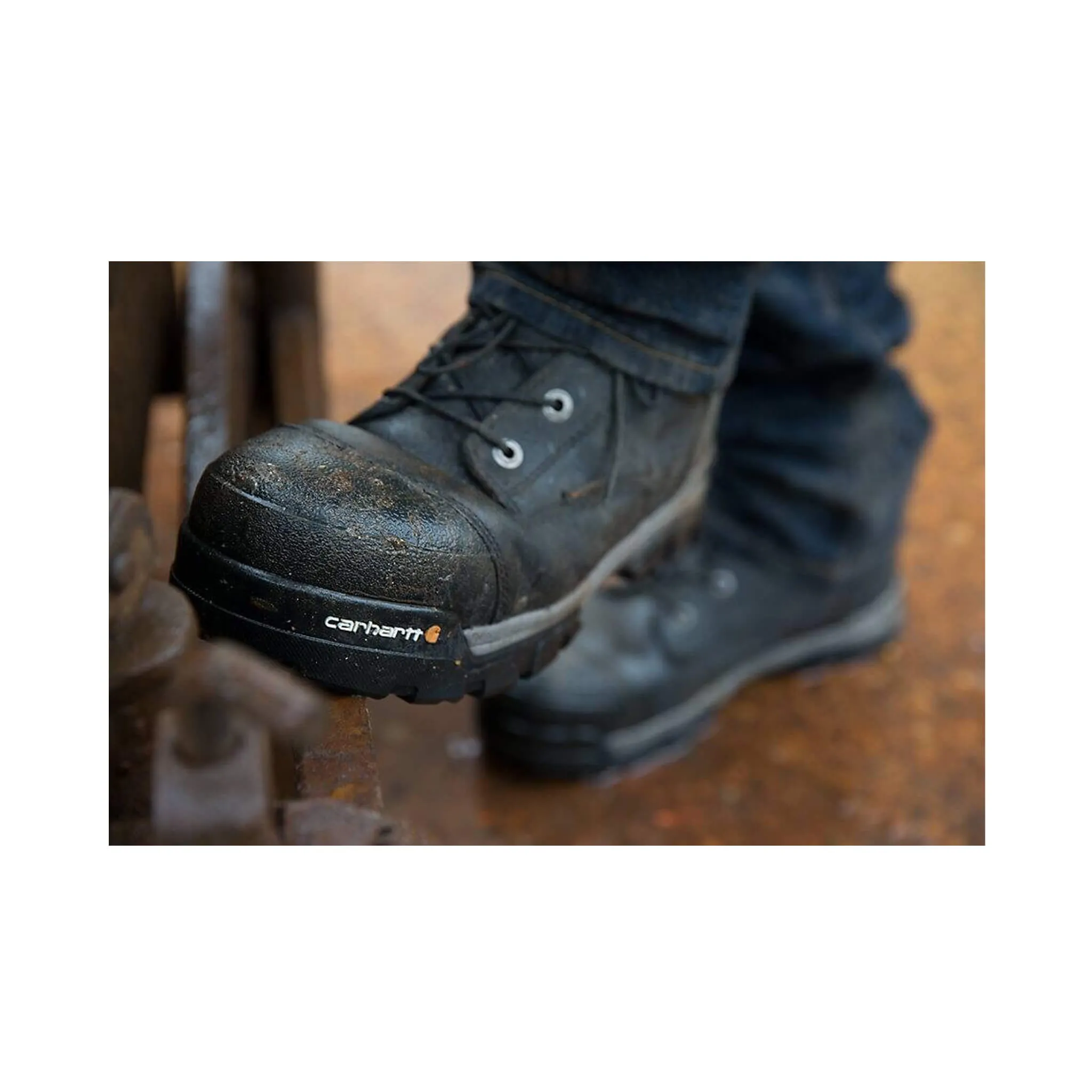 Ground Force Wp 6" Composite Toe Black Work Boot