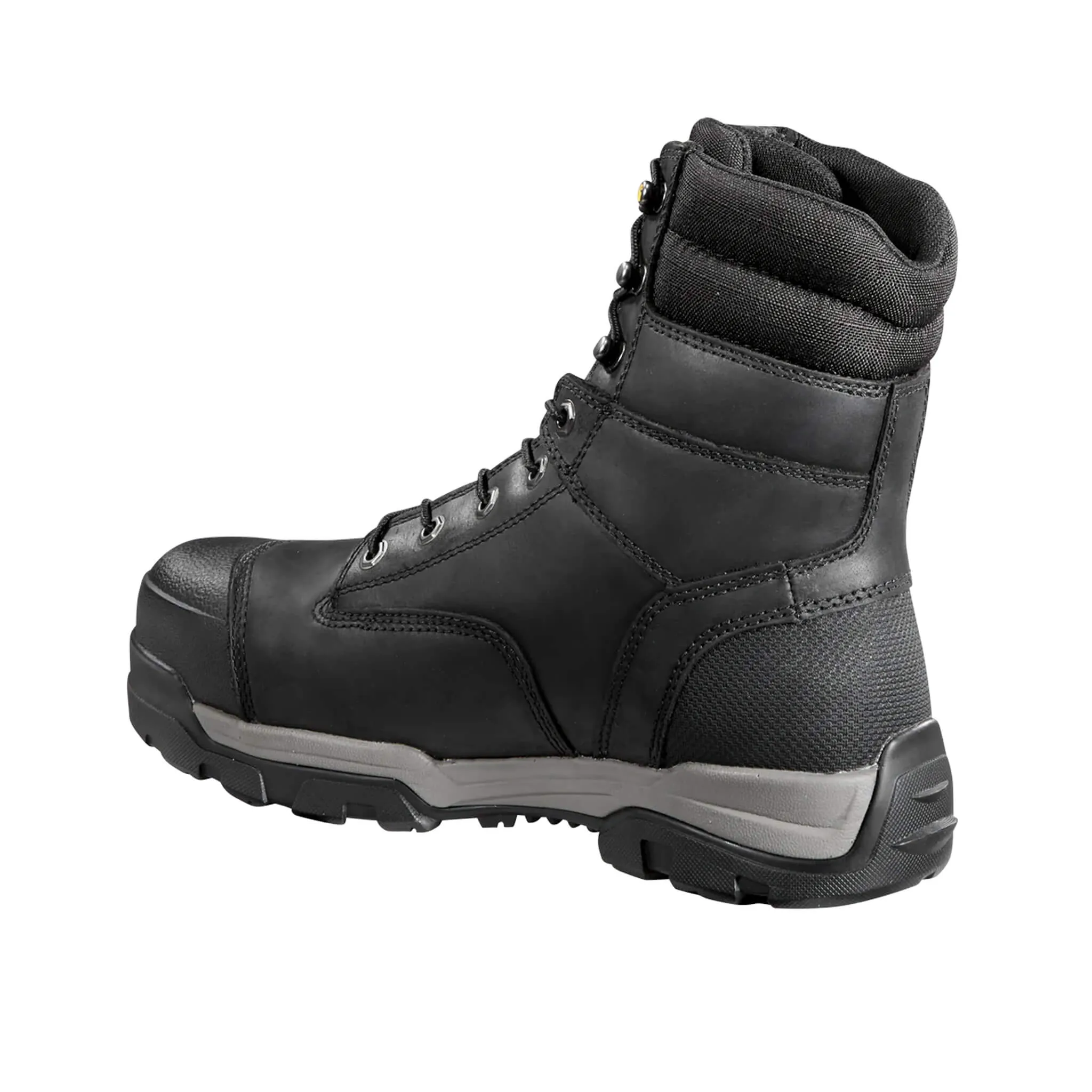 Ground Force Wp Ins. Pr 8" Composite Toe Black Work Boot