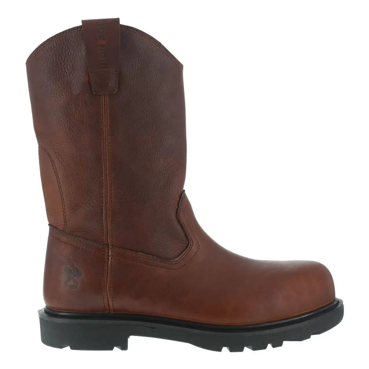 Hauler Composite-Toe 11 Inch Wellington Work Boot Brown