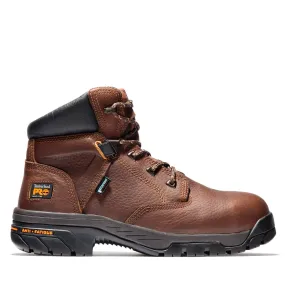 Helix 6 Inch Soft-Toe Boot Brown