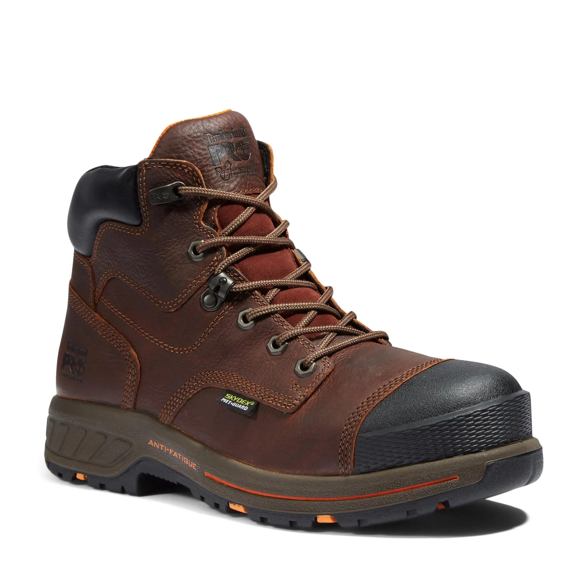 Helix HD 6 Inch Composite Toe Met Guard Work Boot Brown