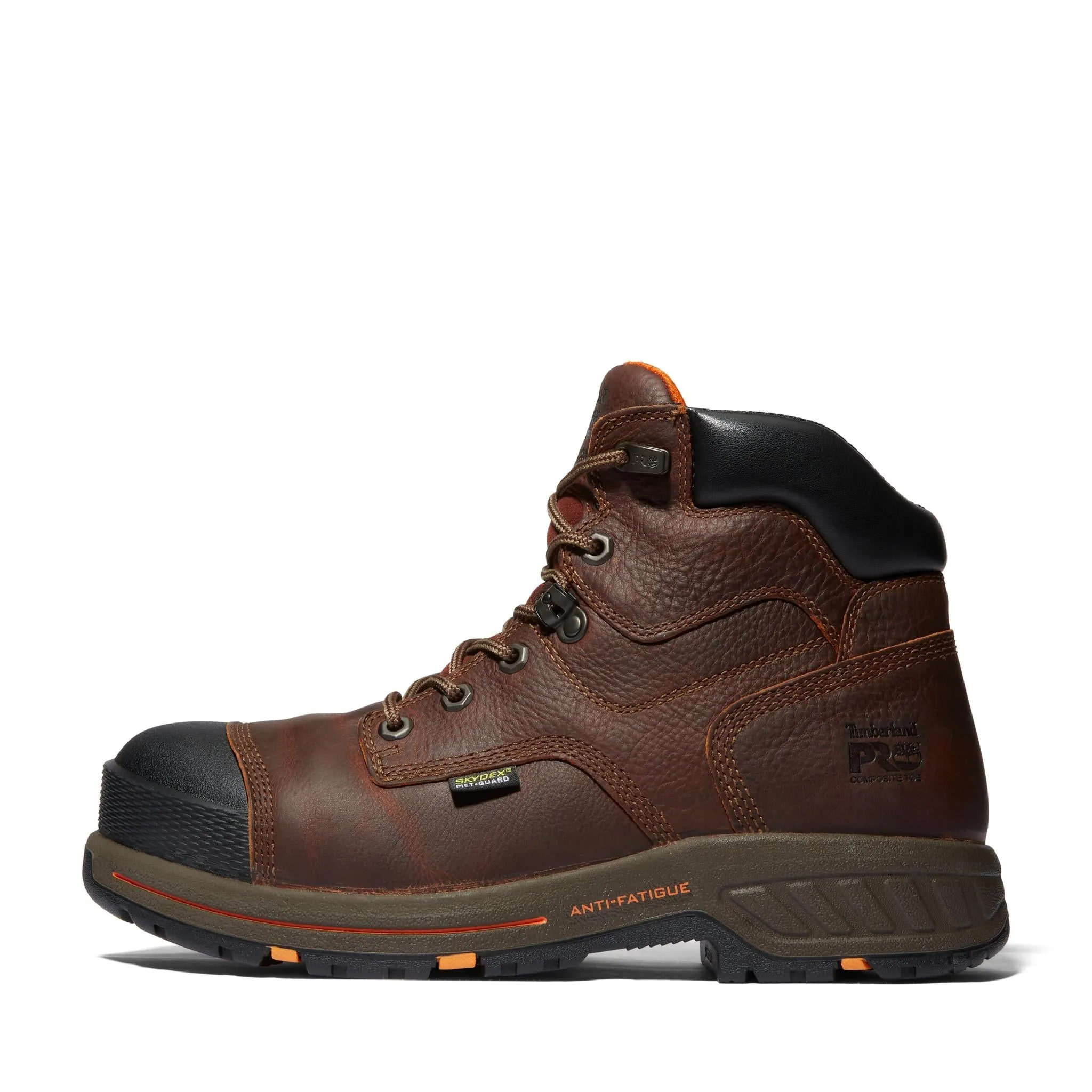 Helix HD 6 Inch Composite Toe Met Guard Work Boot Brown