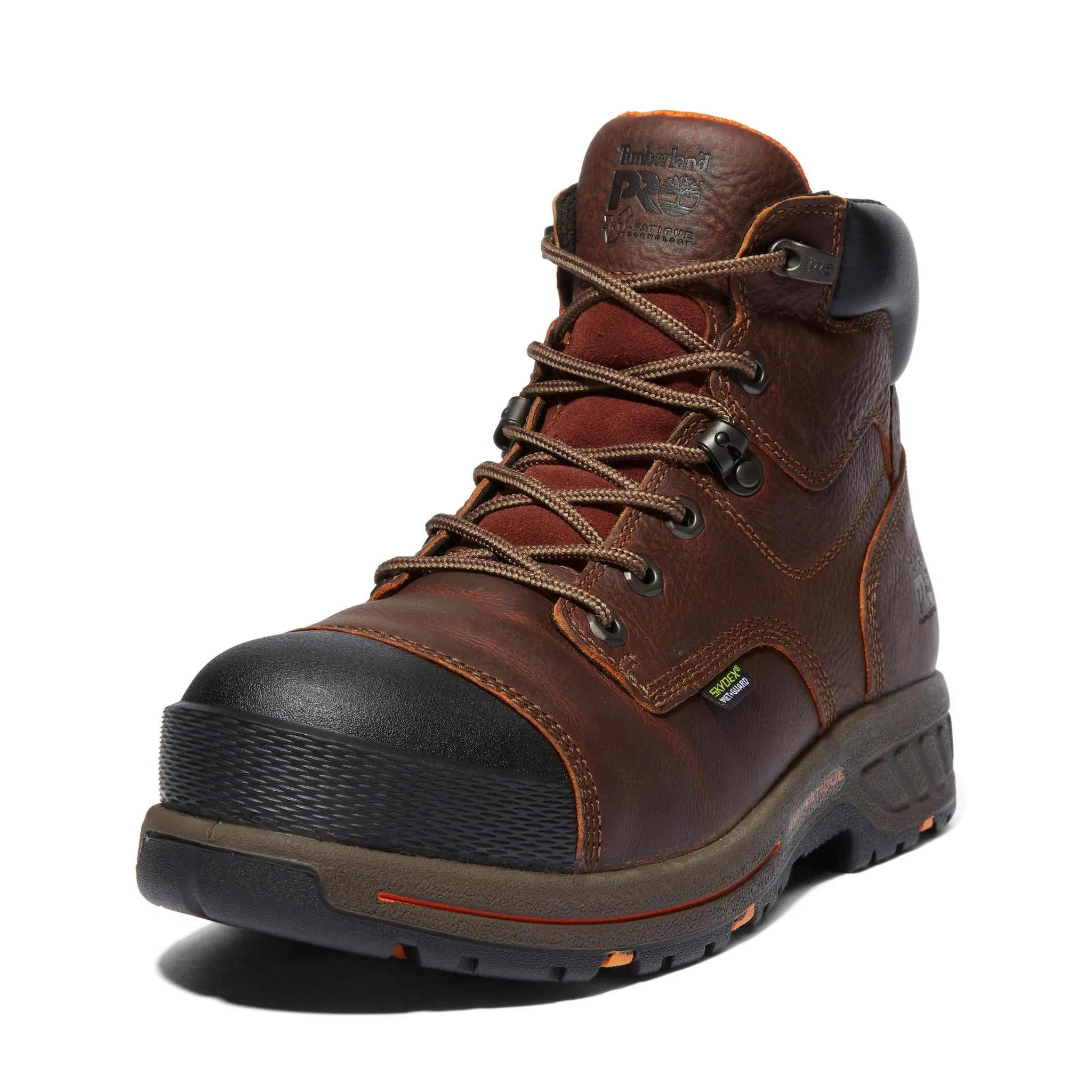 Helix HD 6 Inch Composite Toe Met Guard Work Boot Brown