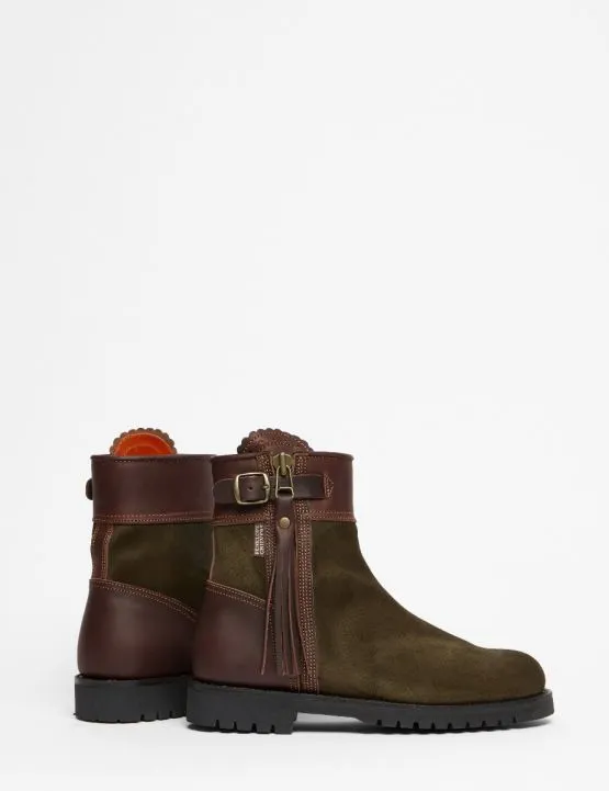 Inclement Tassel Boot - Seaweed