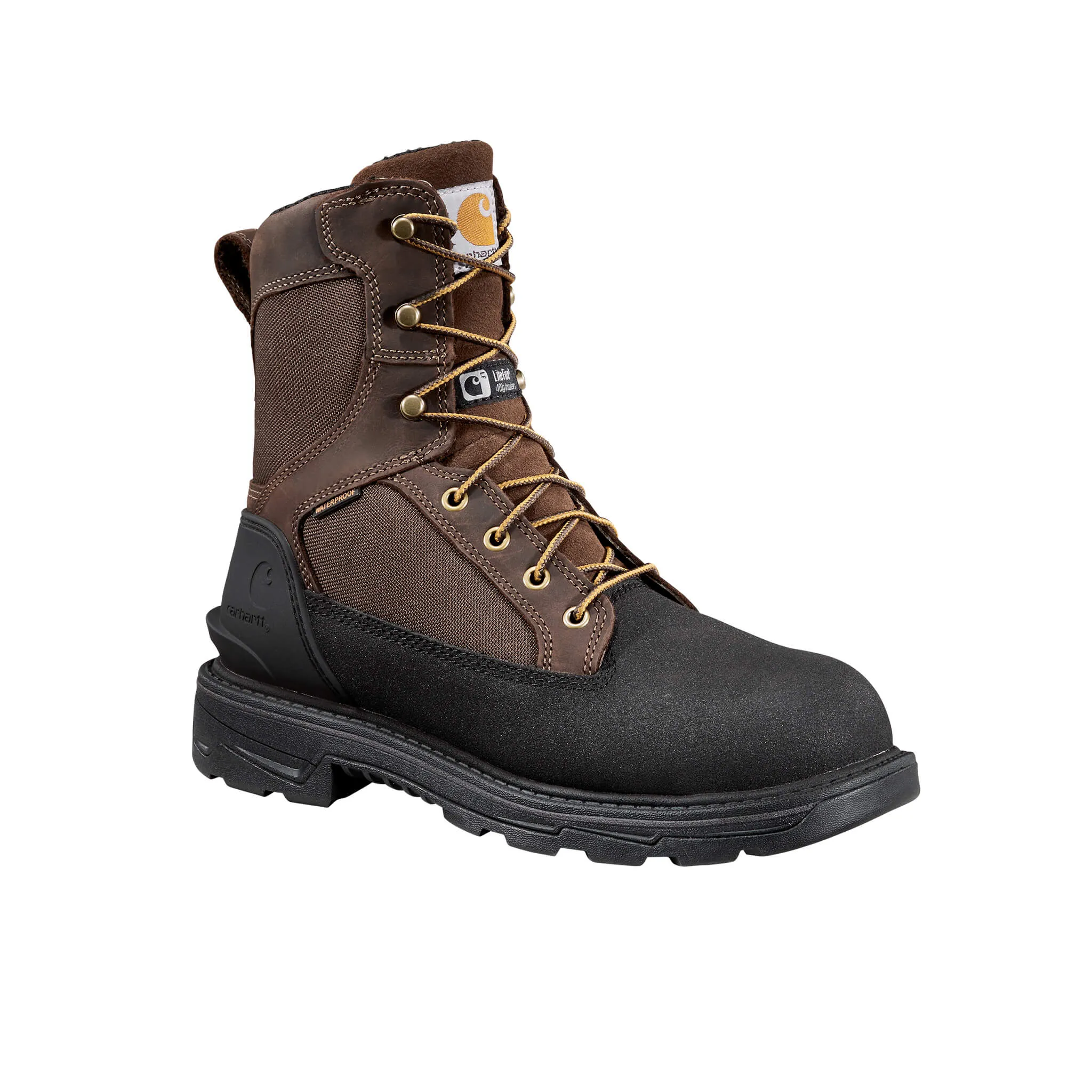 Ironwood Wp Ins. 8" Alloy Toe Dark Brown/Black Work Boot