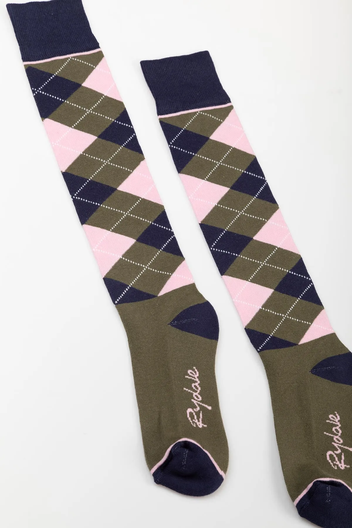 Ladies Argyle III Knee High Socks