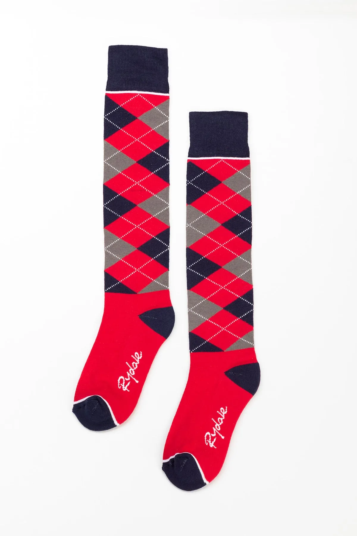 Ladies Argyle III Knee High Socks