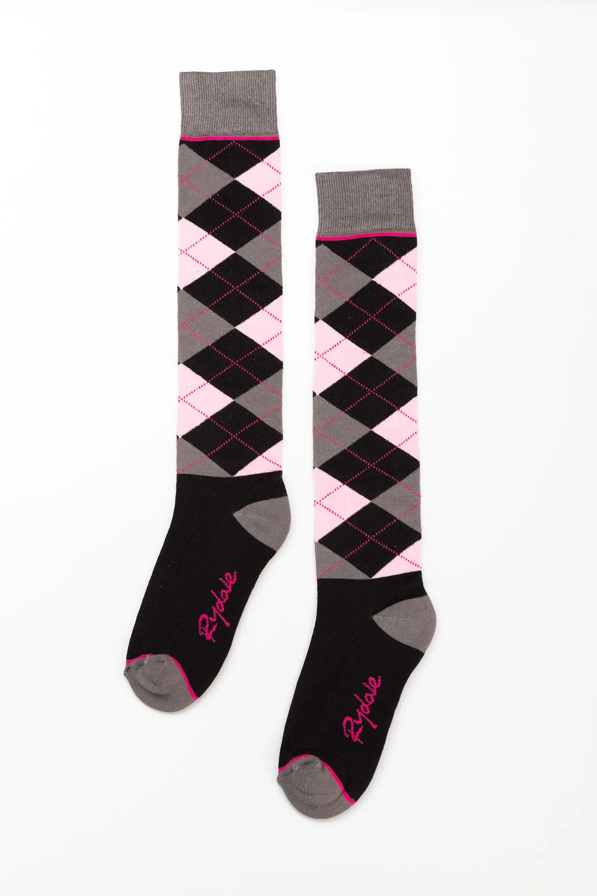 Ladies Argyle III Knee High Socks