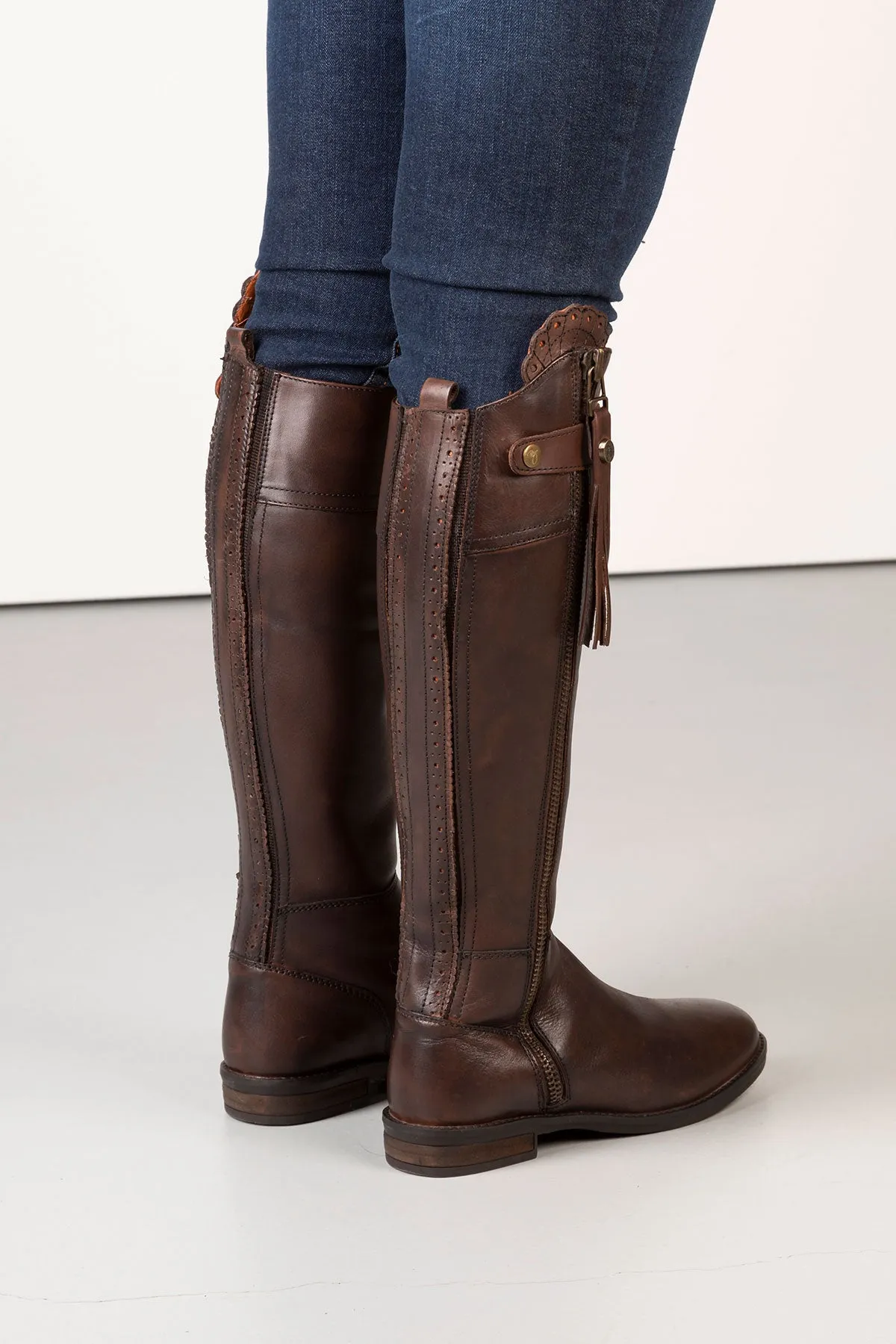 Ladies Tall Knee High Leather Boot - Allerton