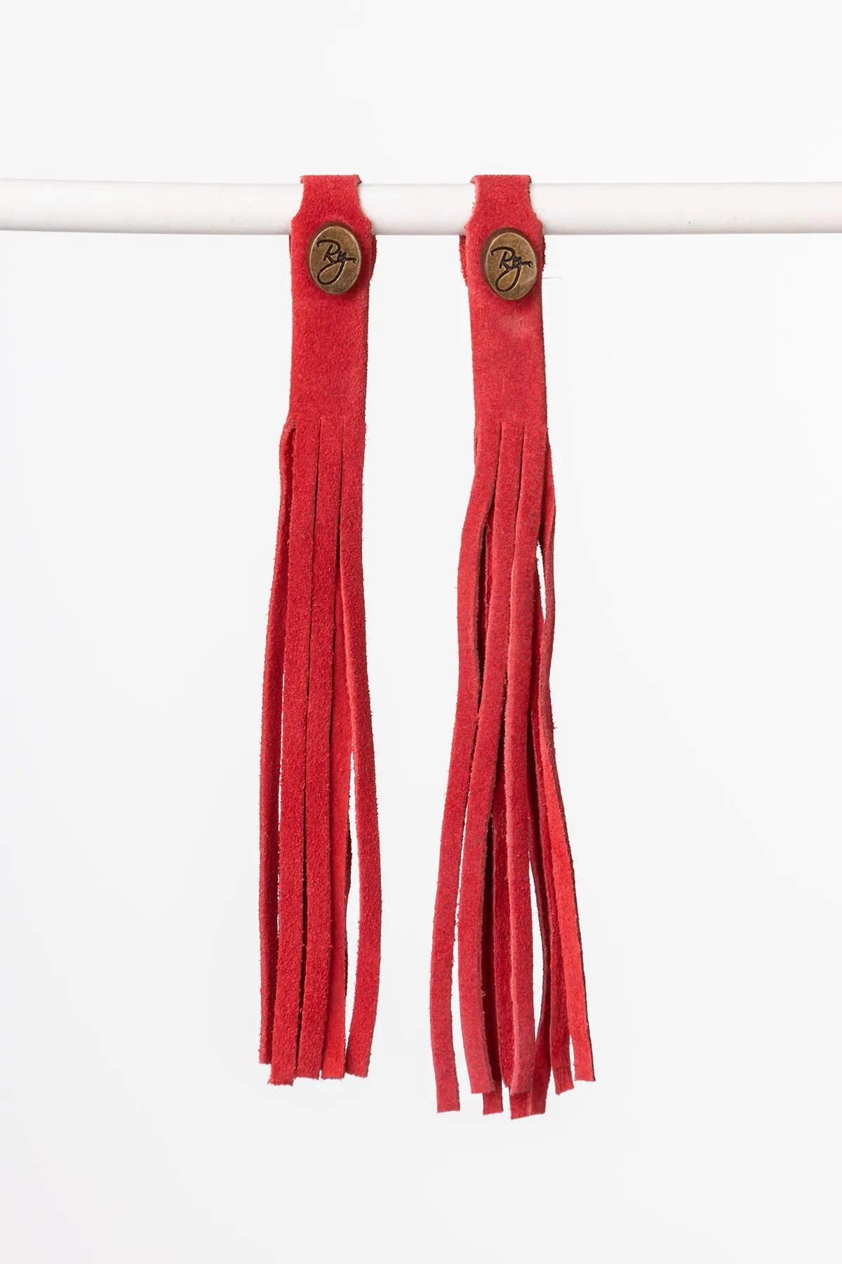 Ladies Tall Suede Boot Tassels