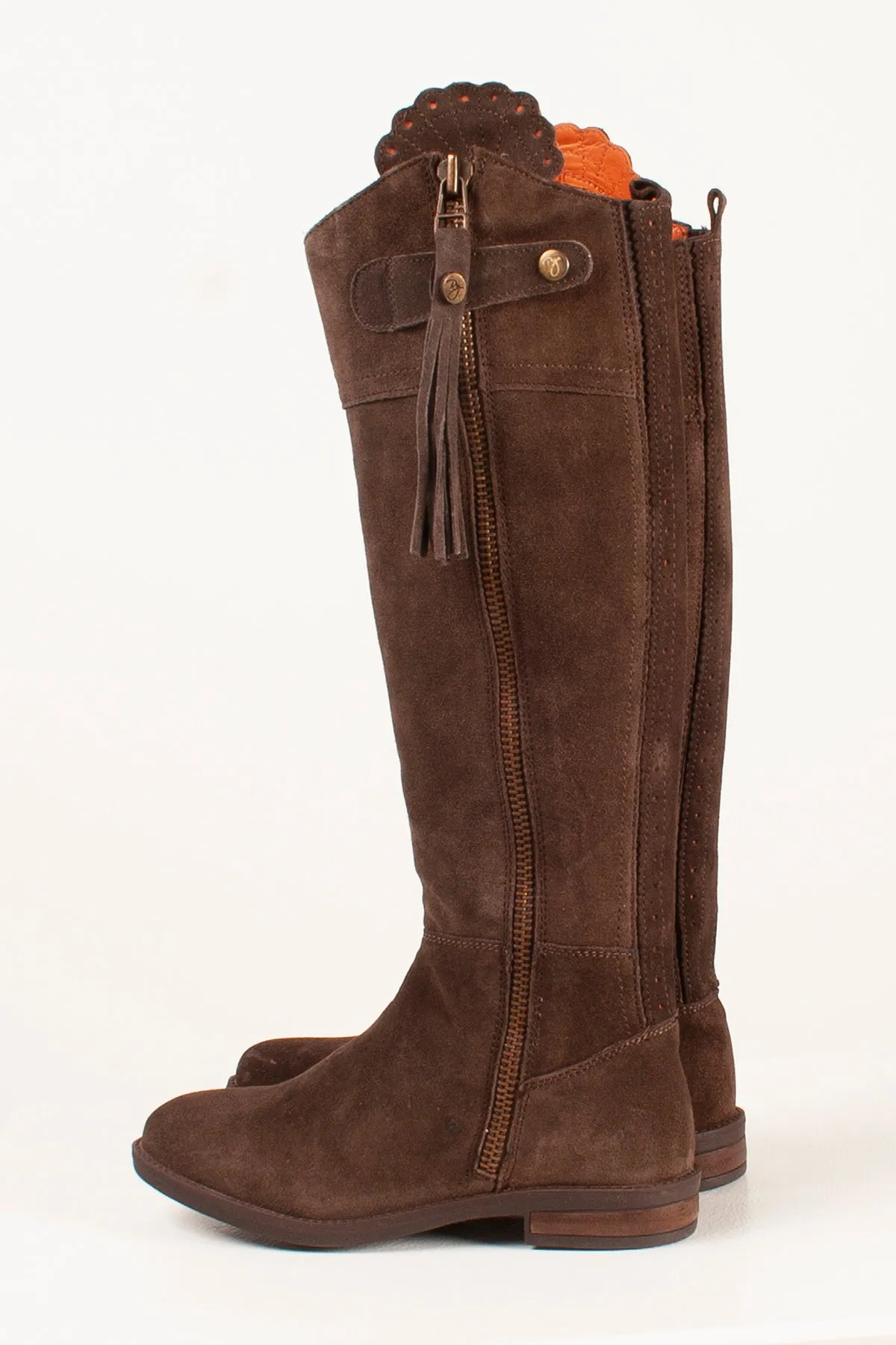 Ladies Tall Suede Boots - Allerton