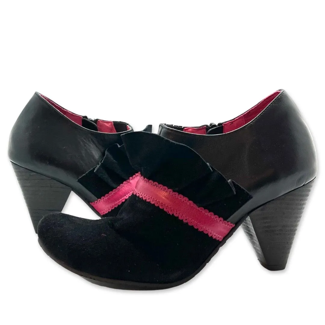 Lapin black fuchsia - last pair 38!