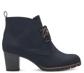 Marco Tozzi Ladies Laced Ankle Heel Boot 25107 41 888