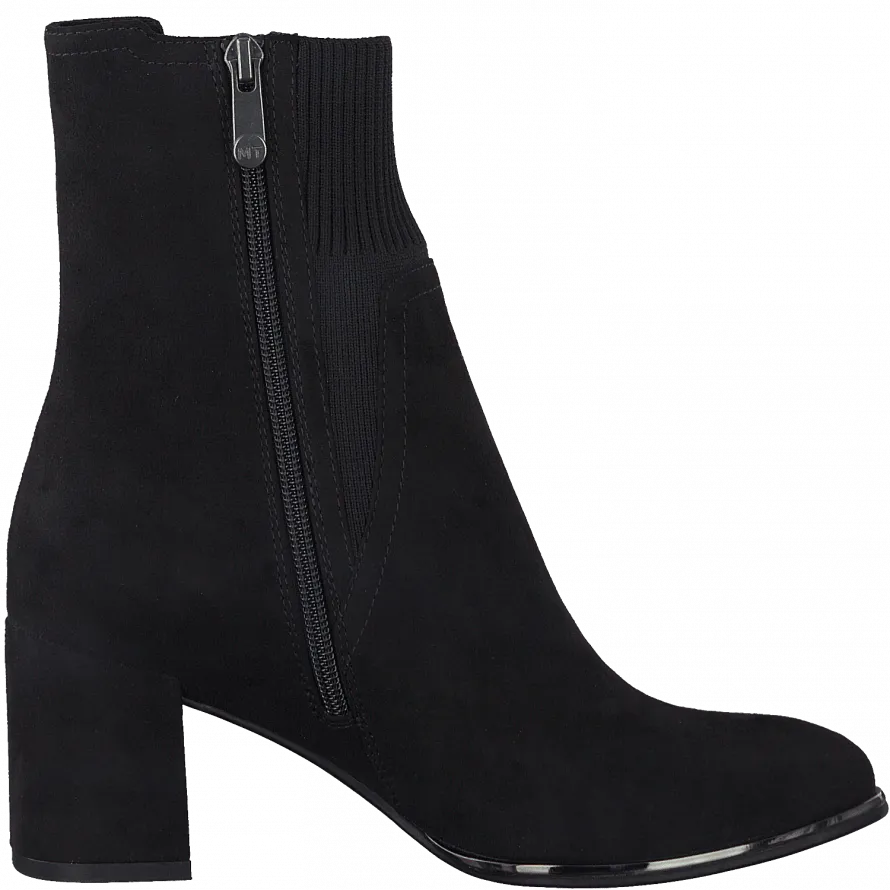 Marco Tozzi Ladies Sock Heel Ankle Boot 25392 41 001