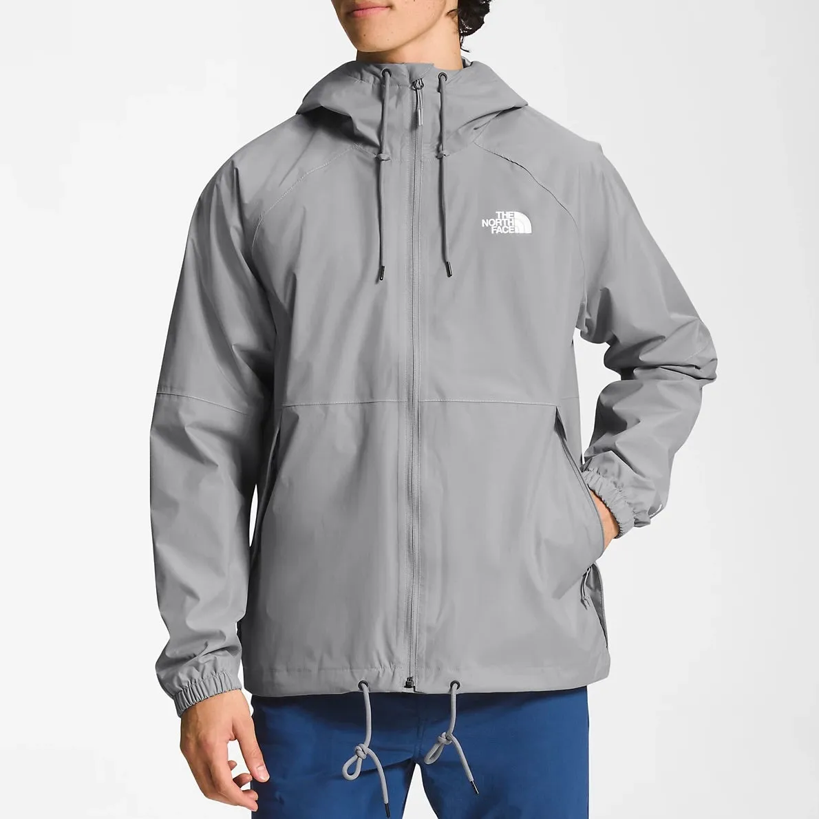 Men's Antora Rain Hoodie - Meld Grey