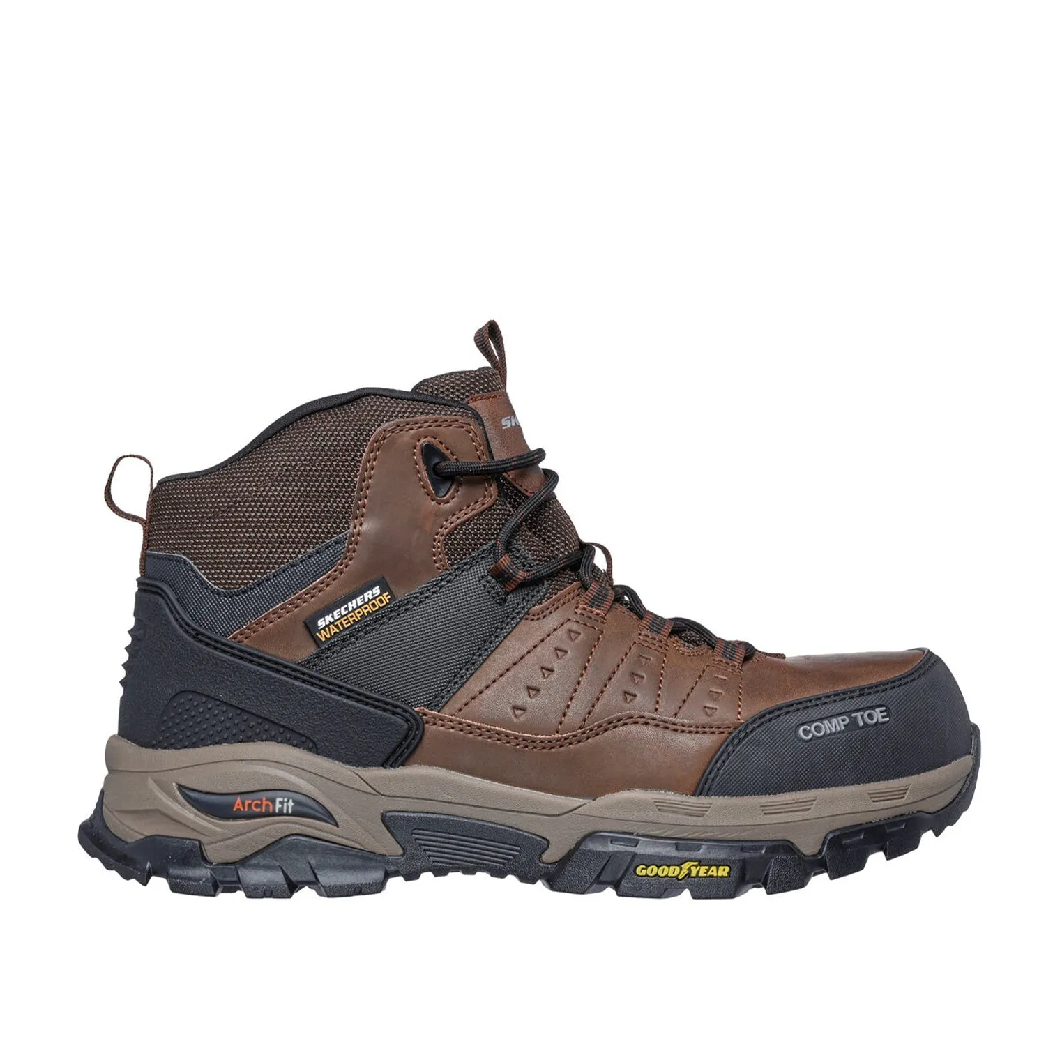 Mens Tarver Arch Fit Composite-Toe Waterproof Work Boot