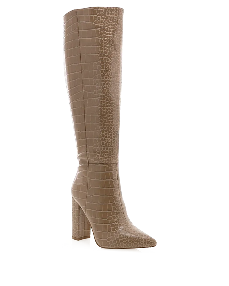 Sure! Here’s a more optimized title for the product:

Millie Wide Fit Nude Croc Effect Shoes - Stylish and Comfortable Footwear

Let me know if you need further modifications or additional information!