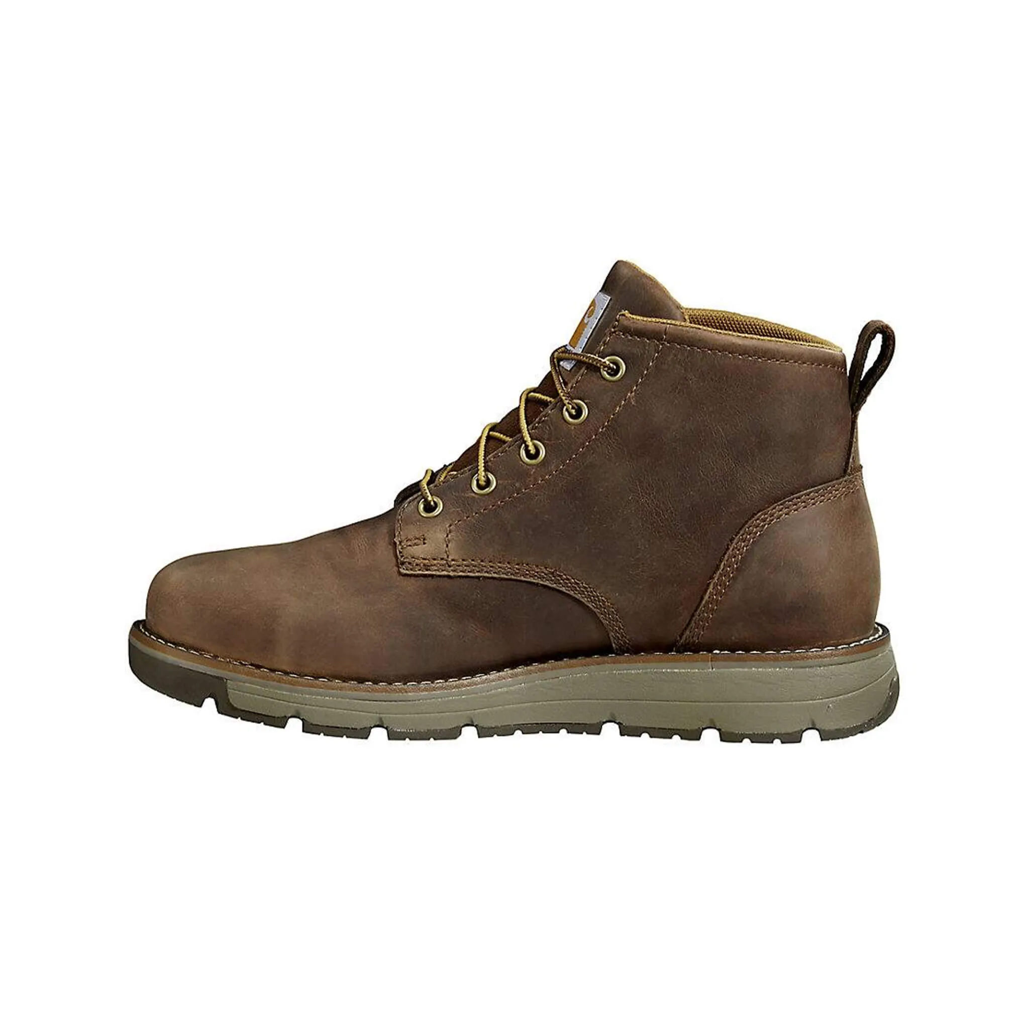 Millbrook Wp 5" Steel Toe Wedge Brown Work Boot