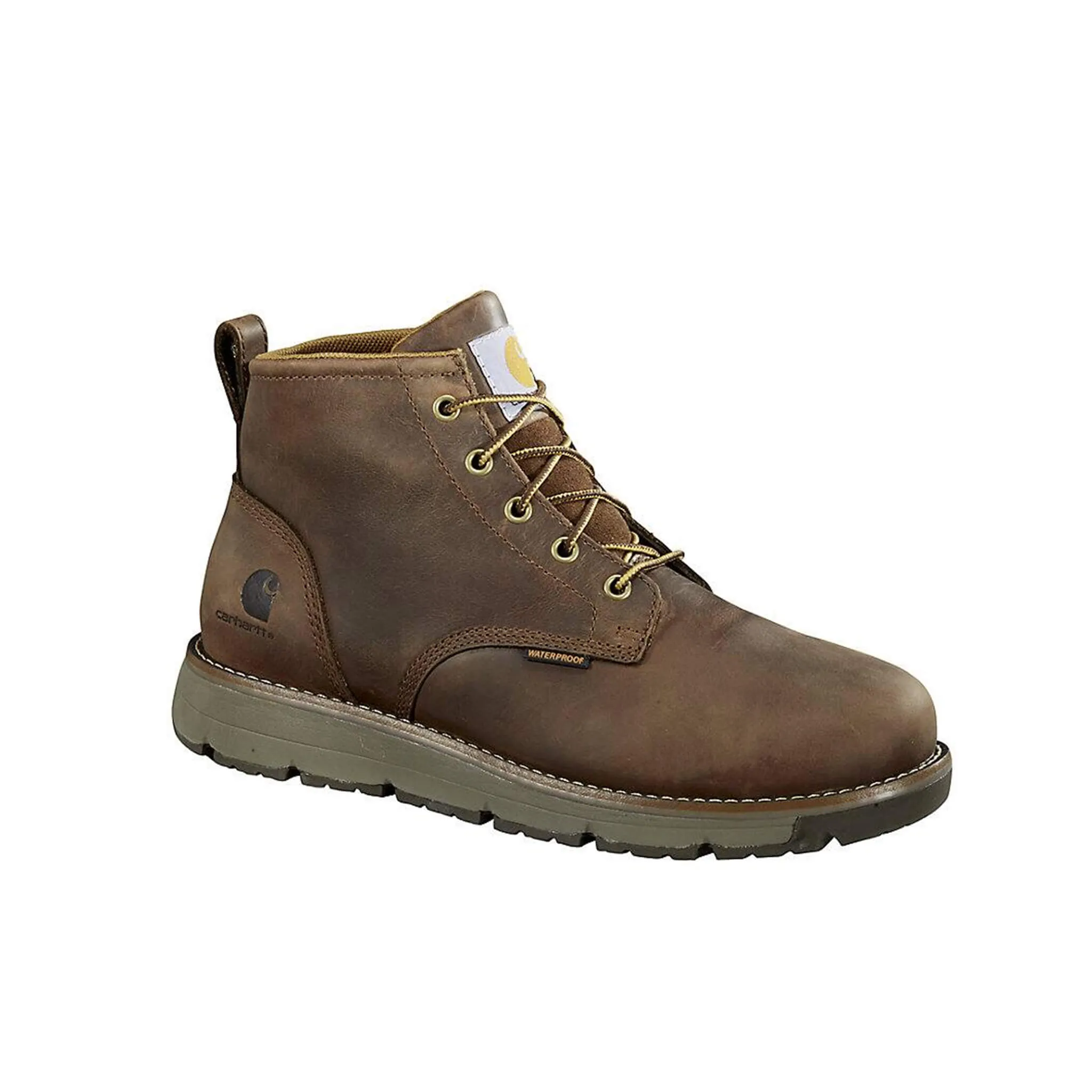 Millbrook Wp 5" Steel Toe Wedge Brown Work Boot