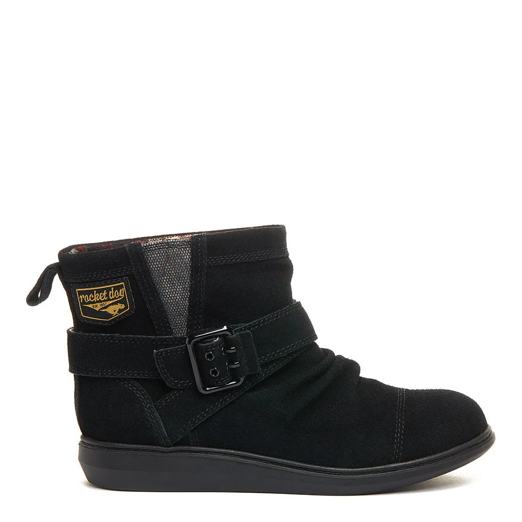 Mint Black Snow Boot