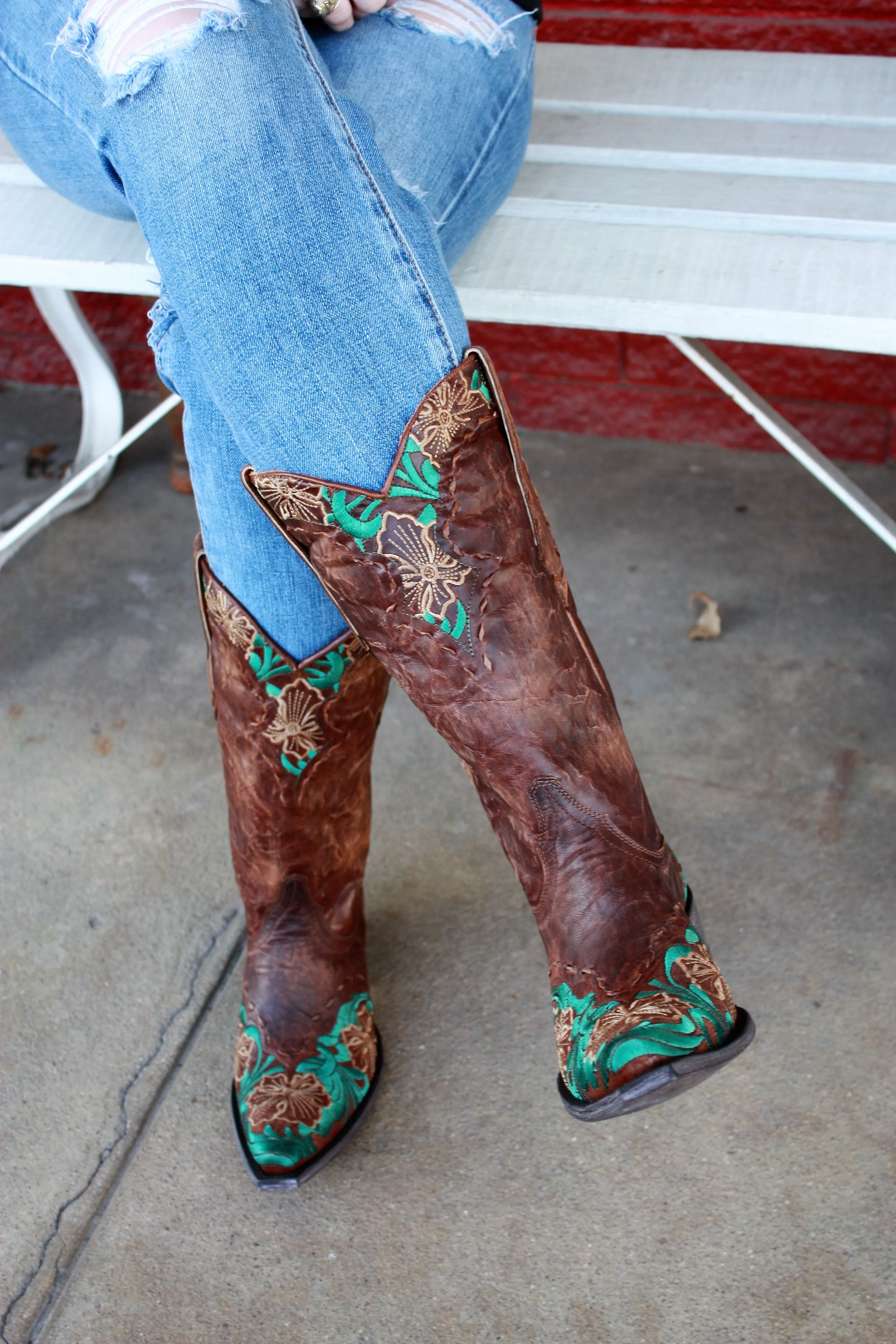 Old Gringo Erin Boots~ Custom Cowgirl Kim Color and Embroidery