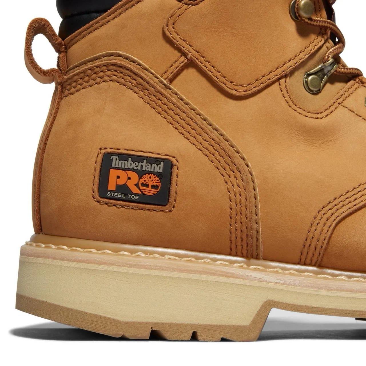 Pit Boss 6 Inch Steel-Toe Work Boot Wheat