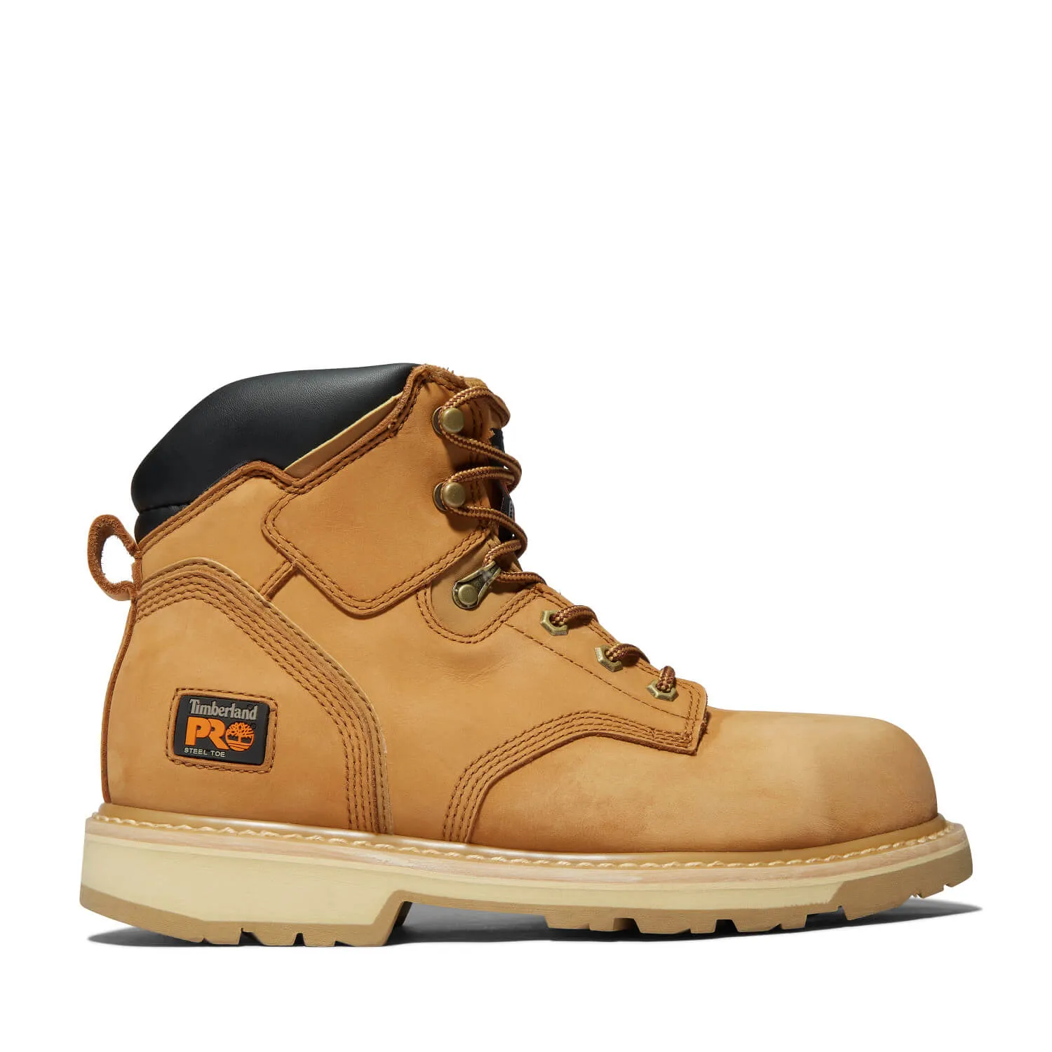 Pit Boss 6 Inch Steel-Toe Work Boot Wheat