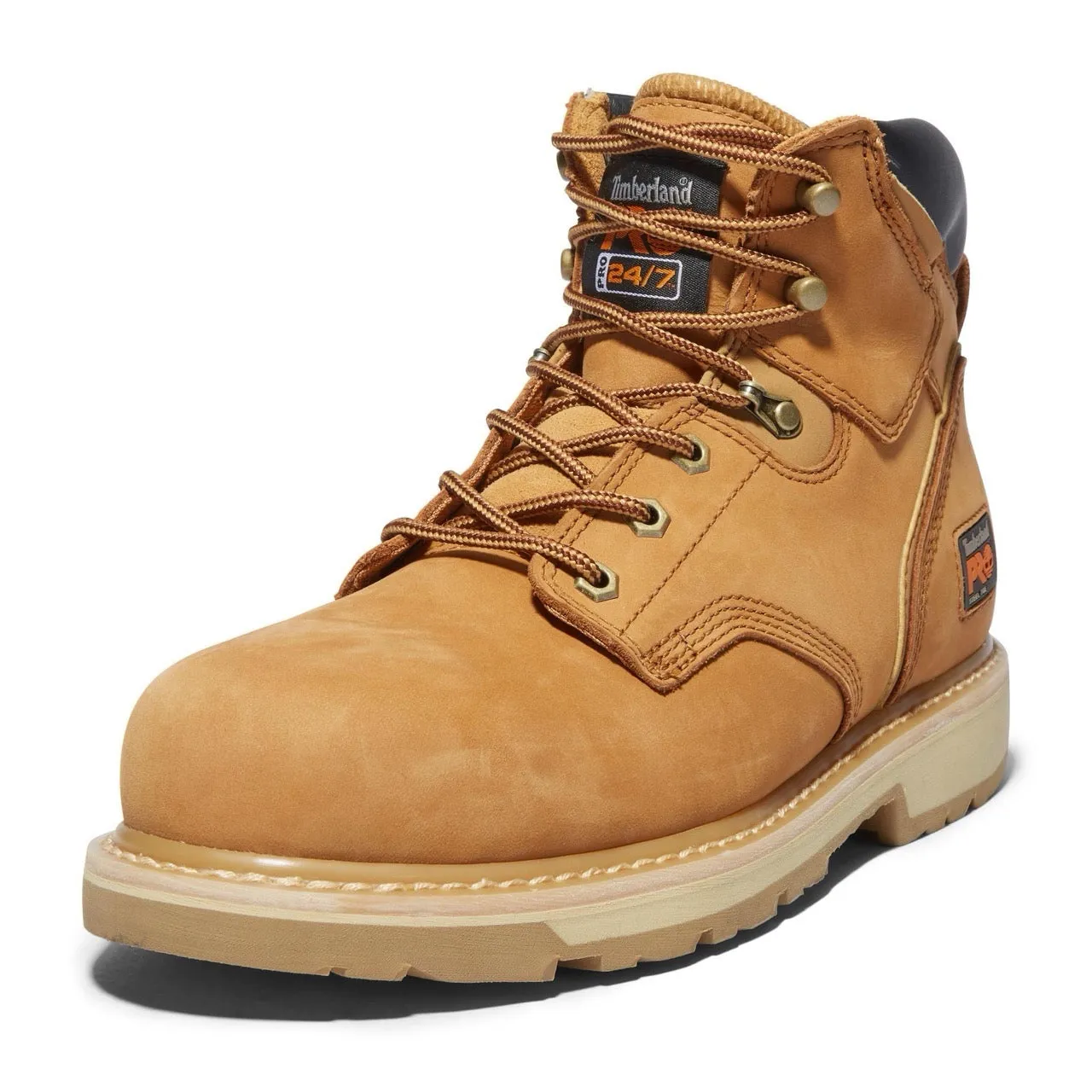 Pit Boss 6 Inch Steel-Toe Work Boot Wheat