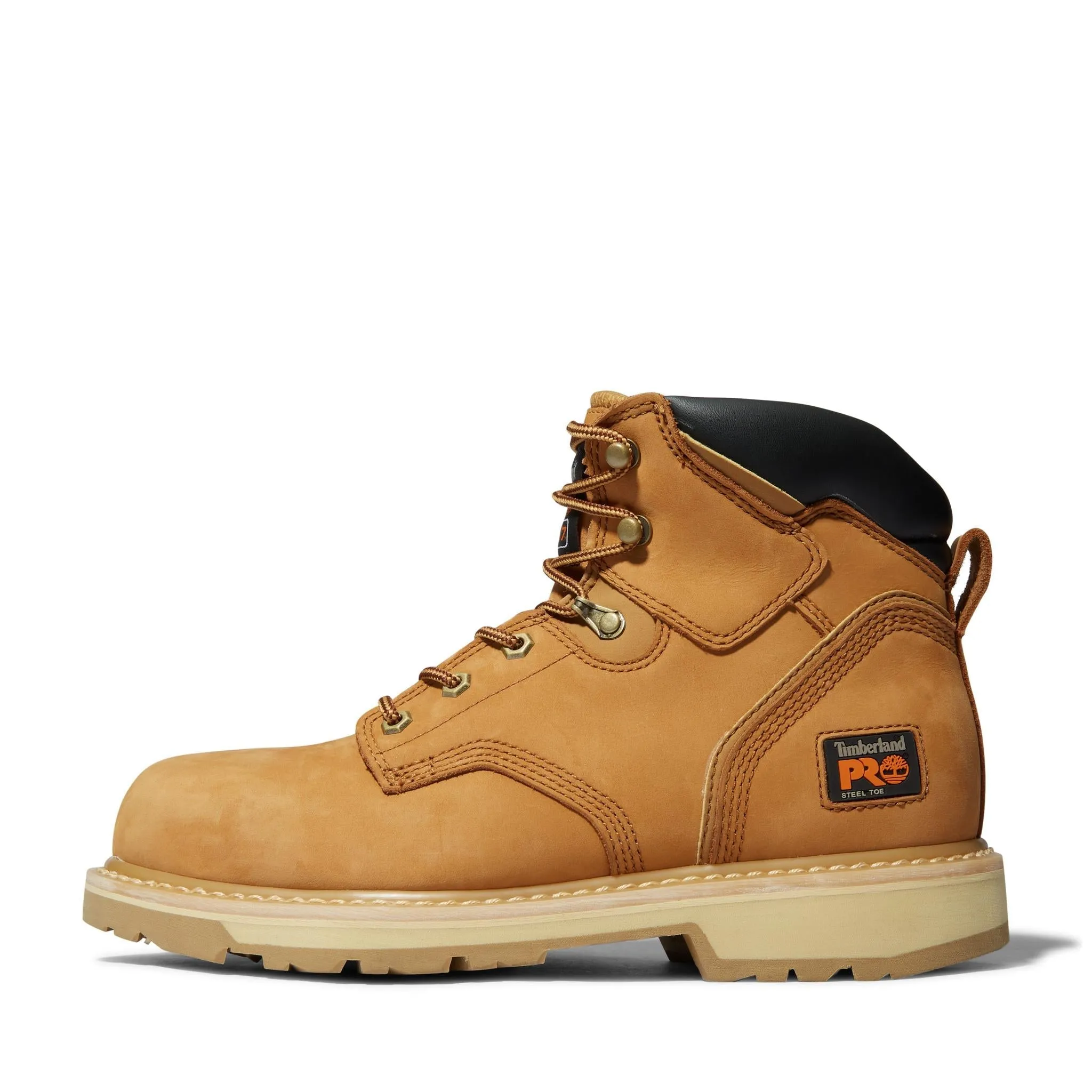 Pit Boss 6 Inch Steel-Toe Work Boot Wheat