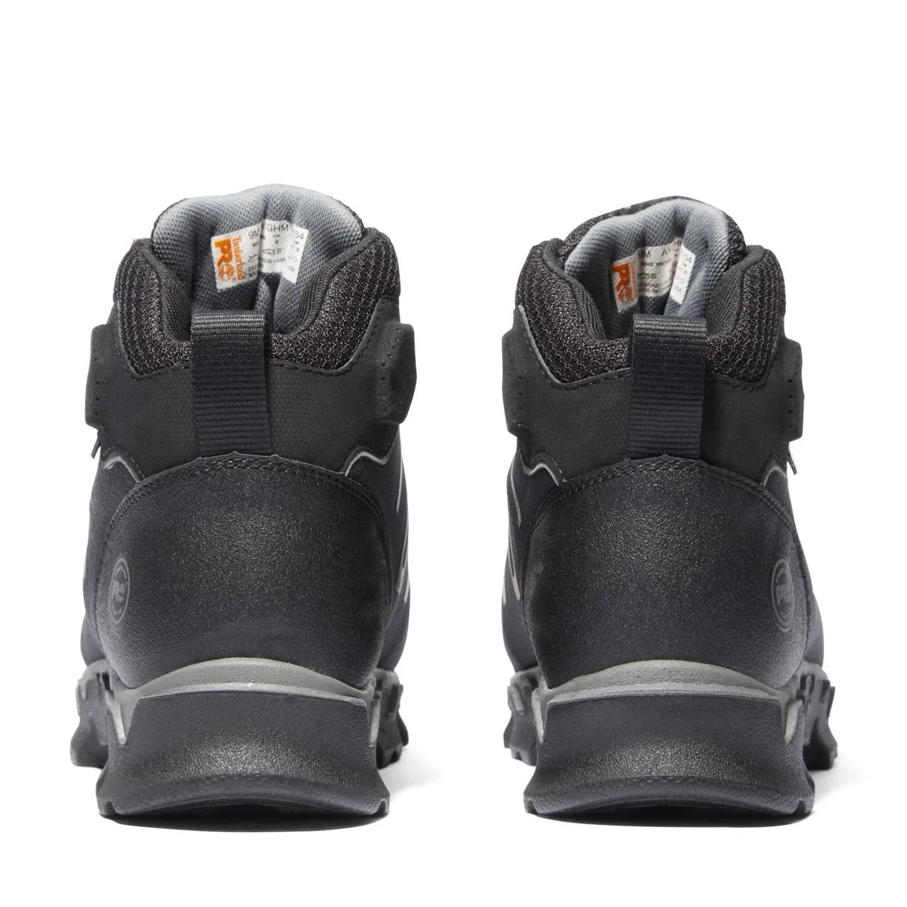 Powertrain Sport Alloy-Toe Met Guard Work Boot Black