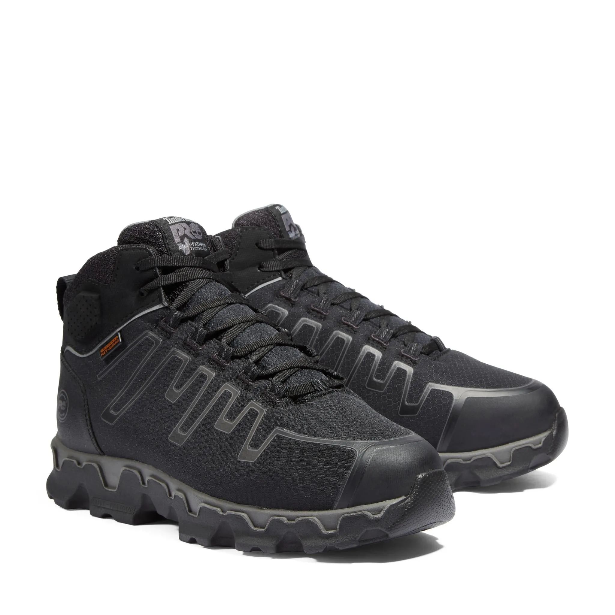 Powertrain Sport Alloy-Toe Met Guard Work Boot Black