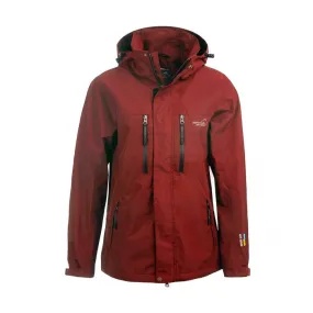 Protective Rain Jacket Lady (Dark Red)