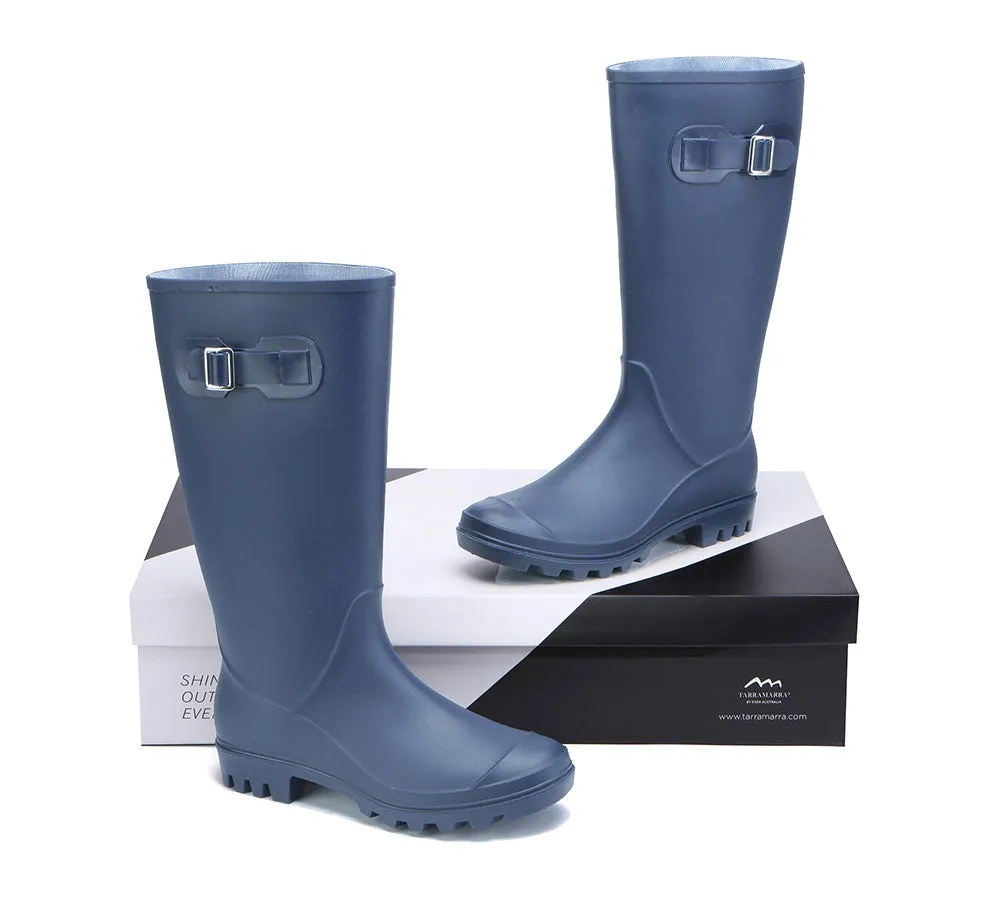 Rainboots ,Tall Gumboots Women Veronica With Wool Insoles