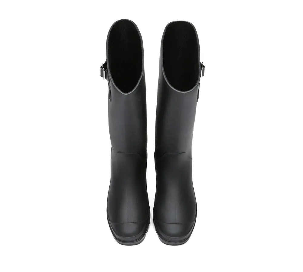 Rainboots ,Tall Gumboots Women Veronica With Wool Insoles